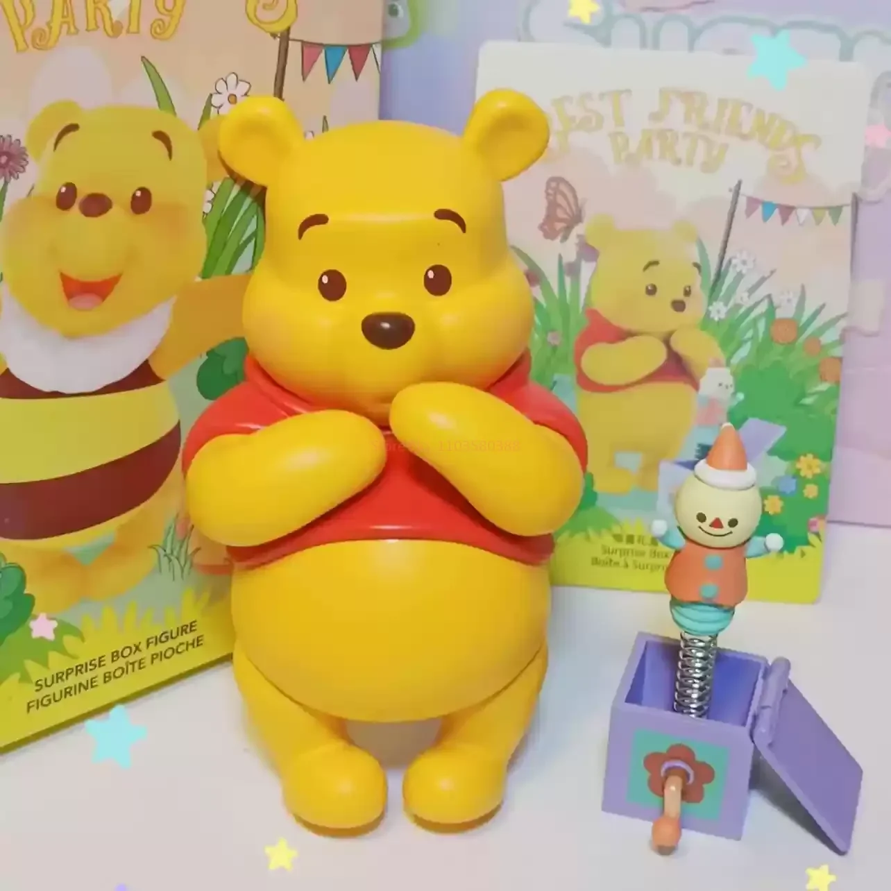 Miniso Winnie The Pooh Alter Freund Party Thema Blind Box Figur Niedlich Interessante Kinder Spielzeug Kawaii Pooh Kind Geburtstag Weihnachten Geschenk