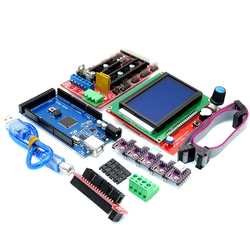 

3D printer set Ranps1.4 limit + 12864 LCD screen + MEGA2560 + 4988/8825 driver