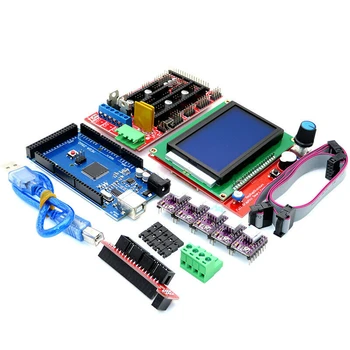 Conjunto de Impressora 3D com Sensor, Rondon1.4 Limit, 12864 Tela LCD, MEGA2560, 498825 Driver