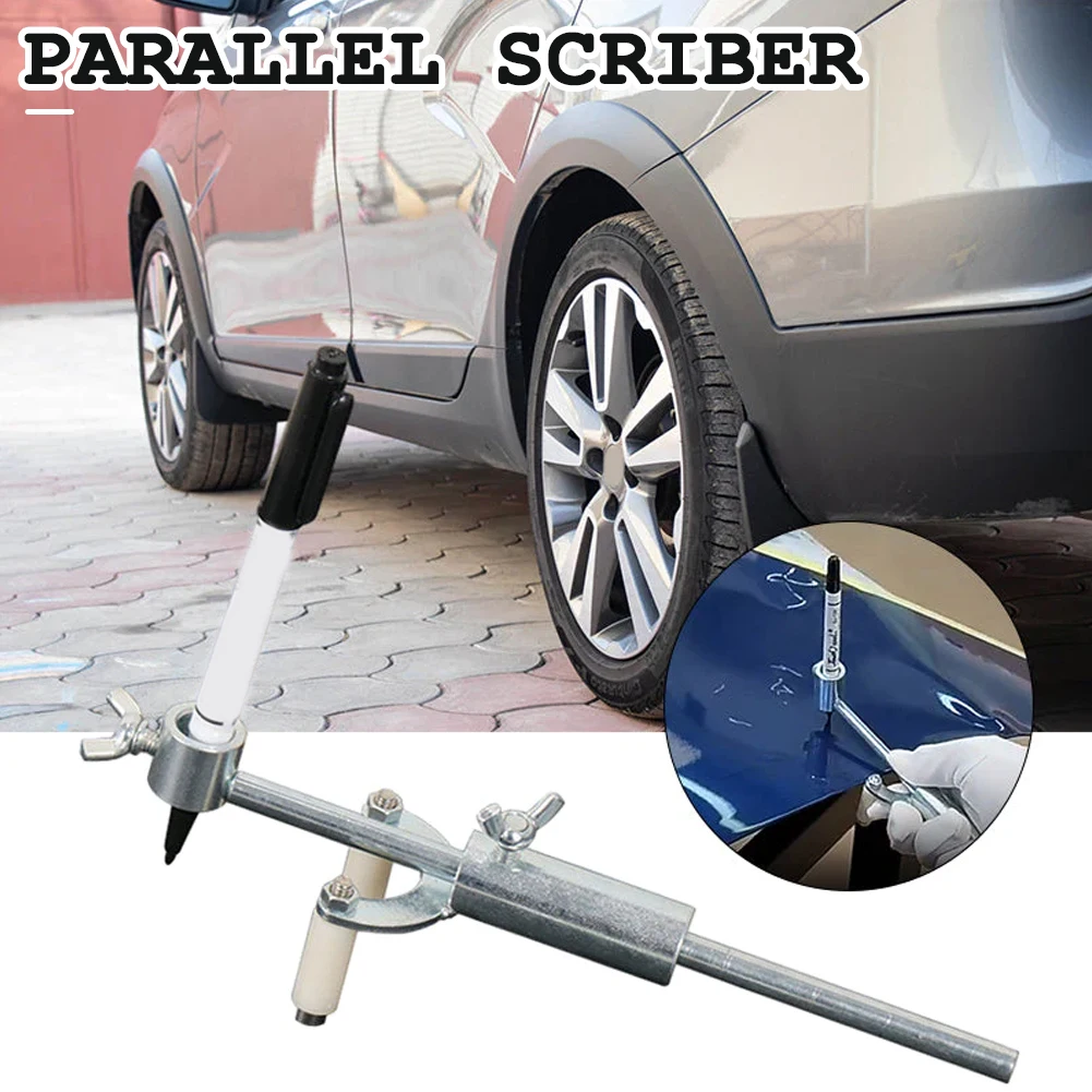 Dual Use Adjustables Car Dented Repair Tool Abrasion Resistance Scriber For Acrylic Wood Glass