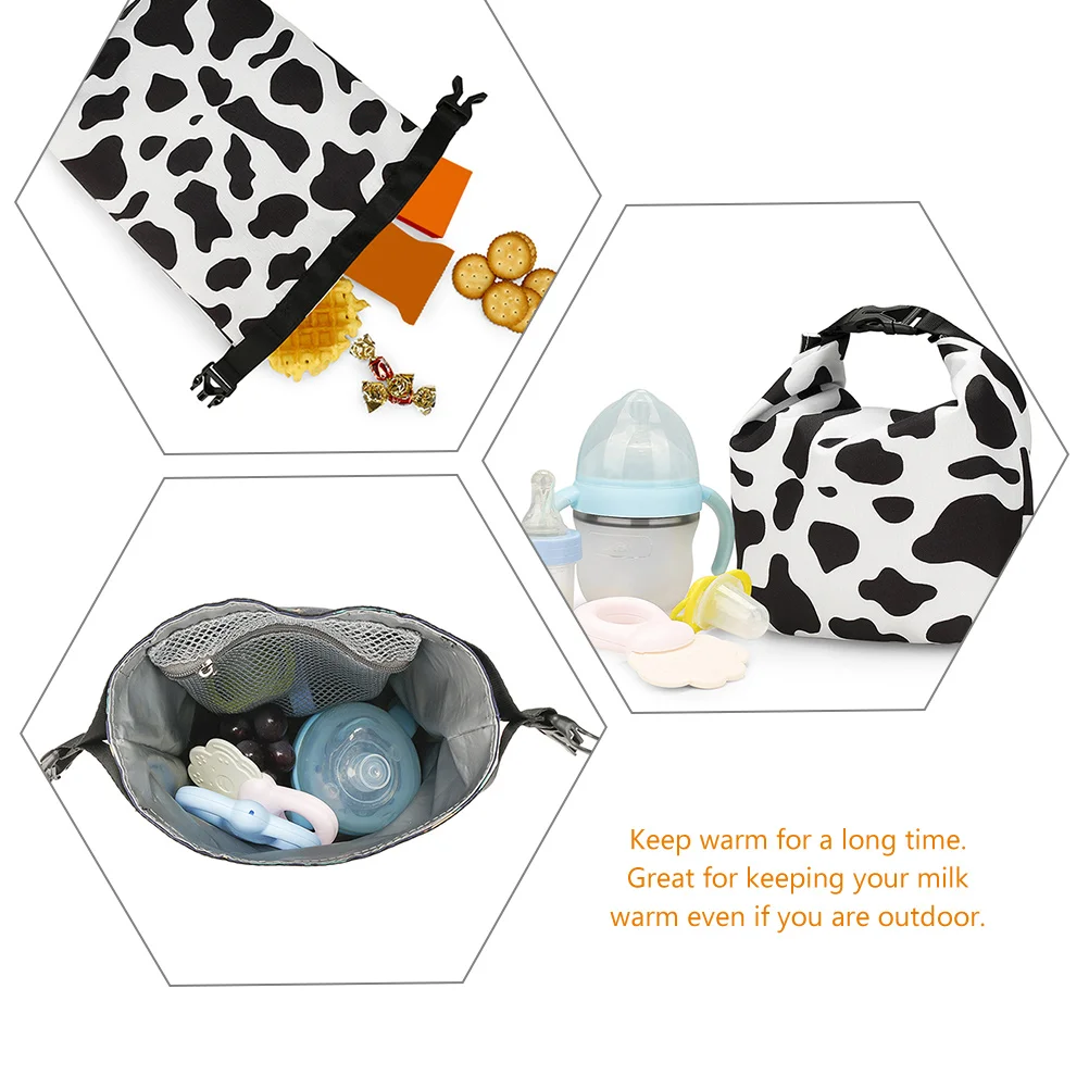 

Изолированная сумка для бутылочек для детского питания Премиум-термальный ганайзер Портативная грелка Герметичная прочная ручка Переноска для путешествий