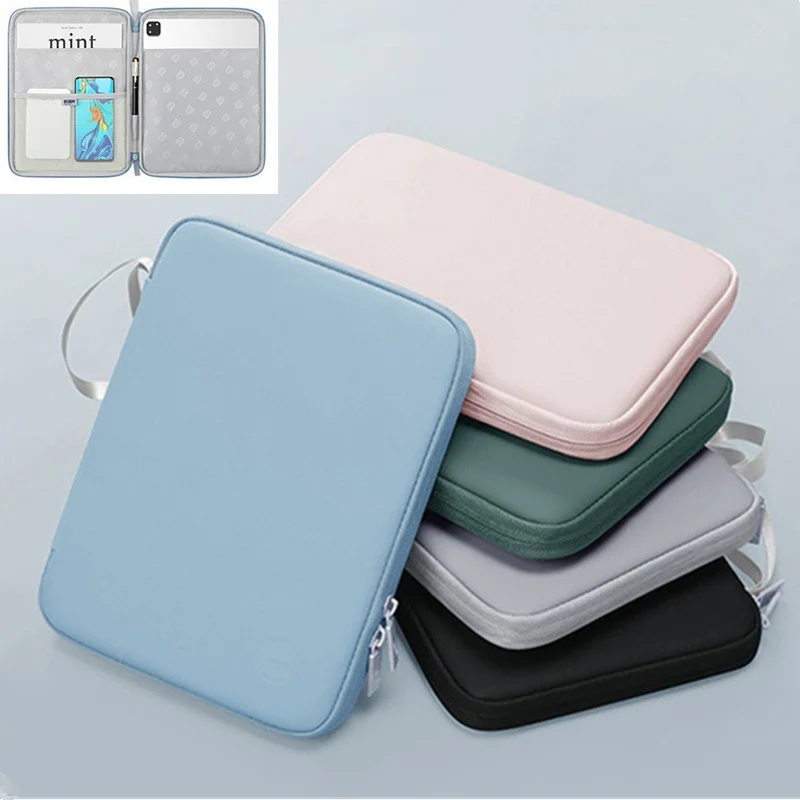 For ipad 10 10.9 Air 4 5 Pro 11 2022 Sleeve Pouch Bag For iPad 9 8 7 Gen Pro 12.9 inch 6th 5th 4th Gen 9.7 Air 2 1 Storage Cover