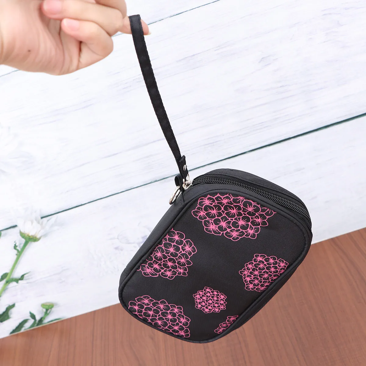 

Сумка для хранения ювелирных изделий, небольшой дорожный чехол, ганайзер для ожерелья, серег, колец, часов, ткань Оксфорд, прочная мягкая подкладка, подарки для женщин