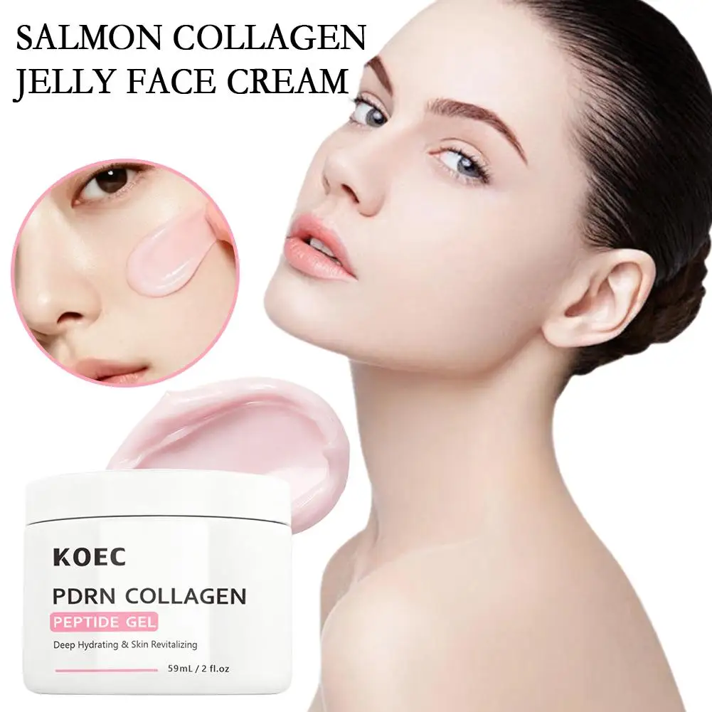 KOEC Moisturizing Face Gel Deep Hydration Revitalizing Facial Skin‑Care Gel Light‑Texture Nourishing Smoothing Facial Cream‑Gel