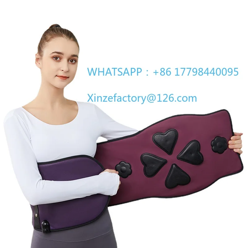 

Customizable hot compress massage belt heating shaping