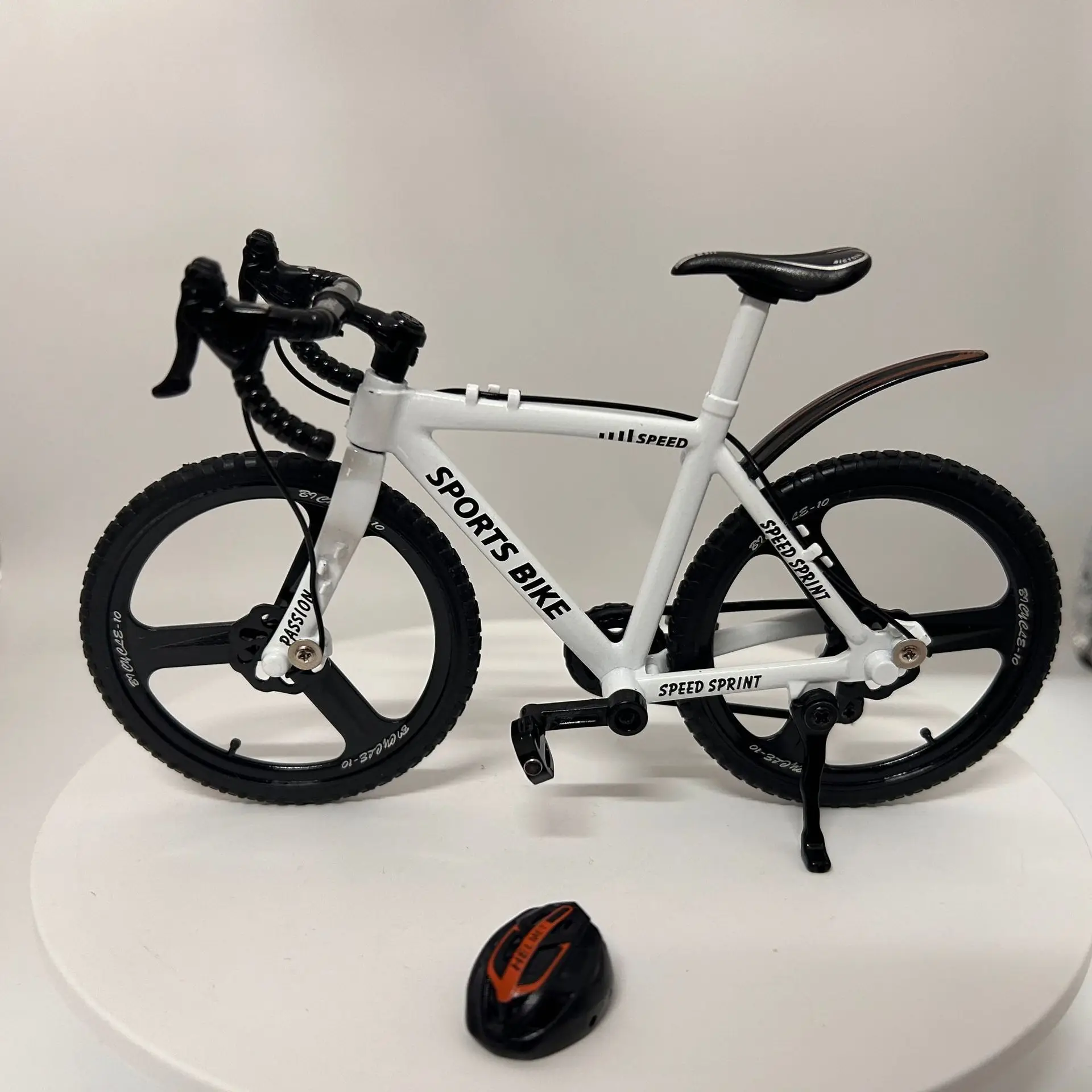Kreatywny model roweru ze stopu 1:8, symulacja roweru, ozdobne mini rowery, limitowana kolekcja, prezent.