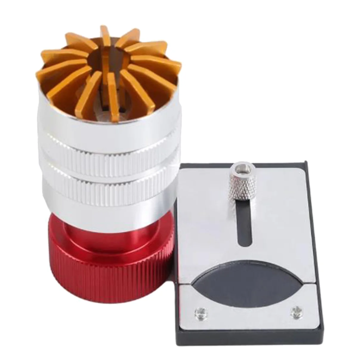 เครื่องมือนาฬิกาที่ยกตักเอาซ่อมขวดอุปกรณ์เปิดฝาที่ปิดฝาเครื่องมือนาฬิกาคีมเครื่องทำกาวสีแดง