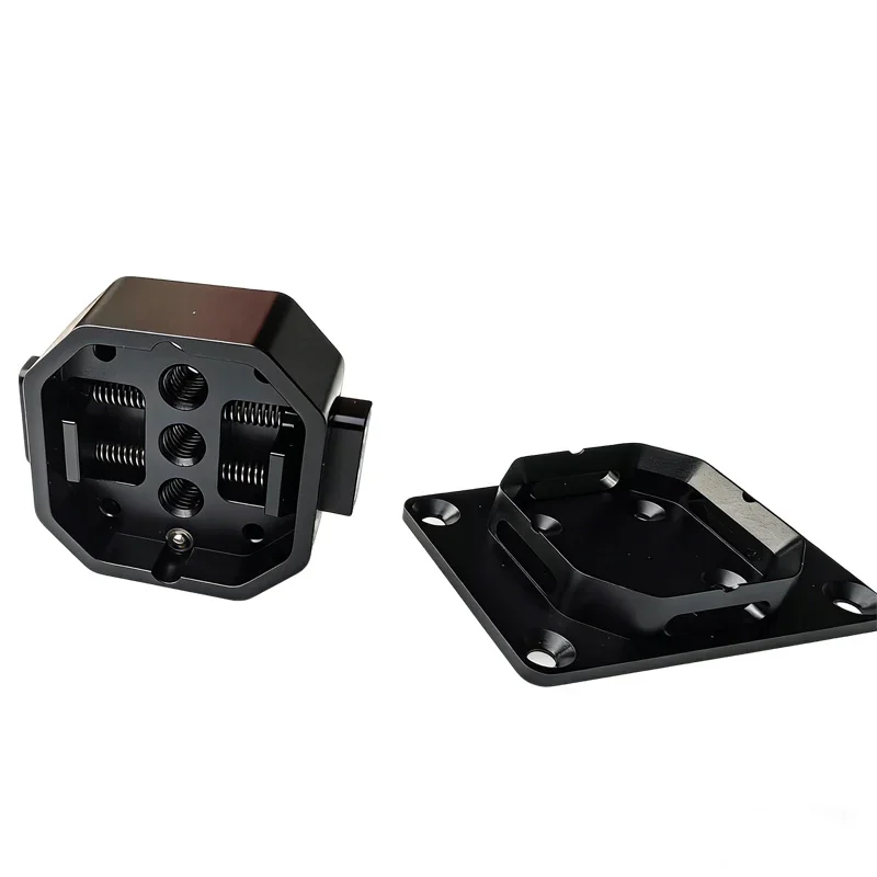 SkyDEl1Set Aluminum Gimbal Quick-Release Mount Payload Quick-Detach Base Installation Board W Buckle For RC Camera/Search