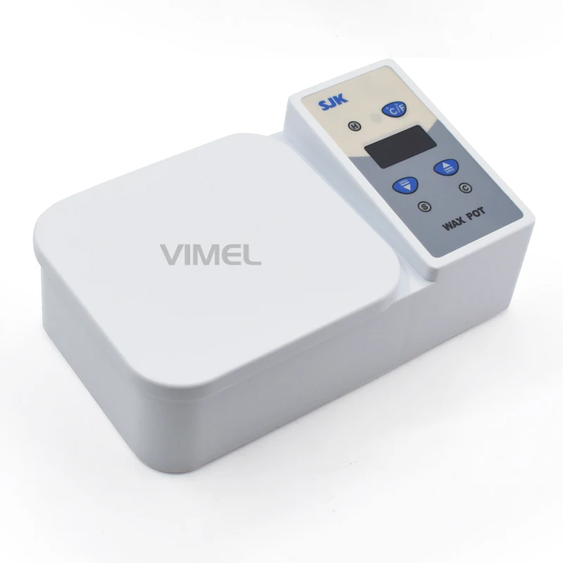 

SJK Dental Lab Equipment Paraffin Wax Melter Heater 4-Well 120W Waxing Melting Dental Dipping Wax Pot