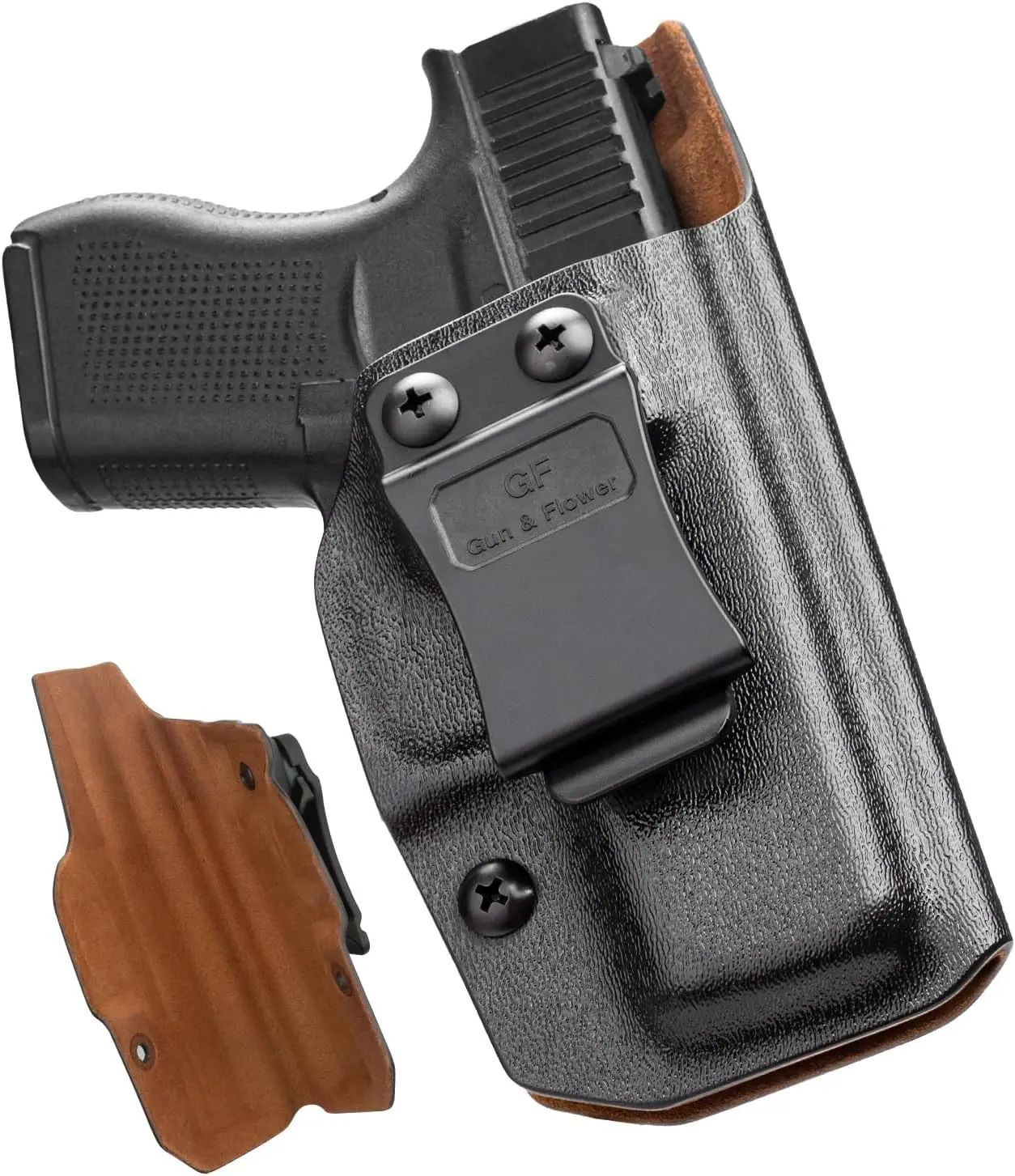 

Only for Glock 43/ 43X,Kydex IWB Holster,Inside Waistband Concealed Carry Holster,G43/ G43X,Adj. Cant & Retention,Right Hand
