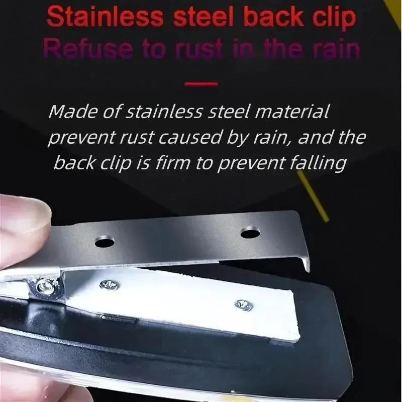 Police Shoulder Clip Light Sanitation Worker Safety Patrol Alarm Flash Signal Strobe Lamp Red Blue LED Shoulder Warning Light