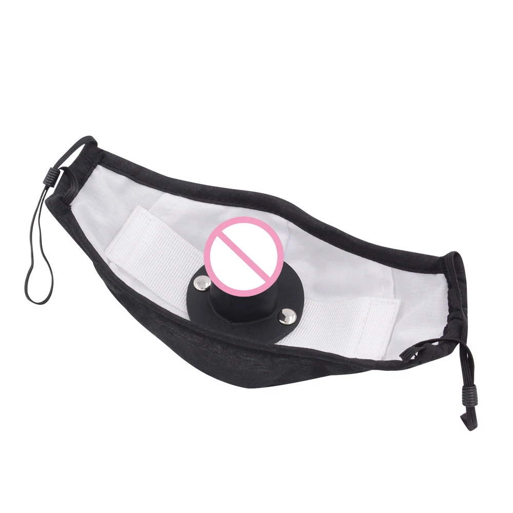 قناع القضيب من السيليكون، سدادة فم SM، قطعة فم قابلة للفصل، مناسبة لكل من الرجال والنساء. لعبة تدريب خارجية للبالغين من سن 18 عامًا