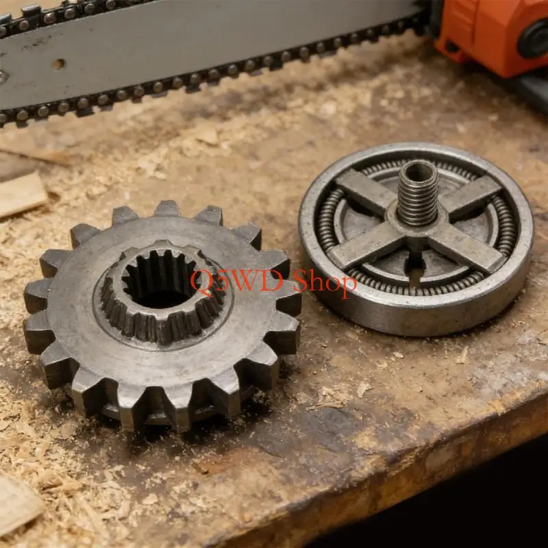 Q5WD High Performances Chainsaw Replacement Sprocket Corrosion Resistant for Cutting