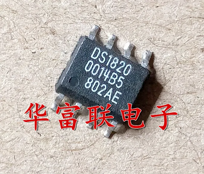 Free shipping  DS1820S DS1820  SOP-8    10PCS  As shown