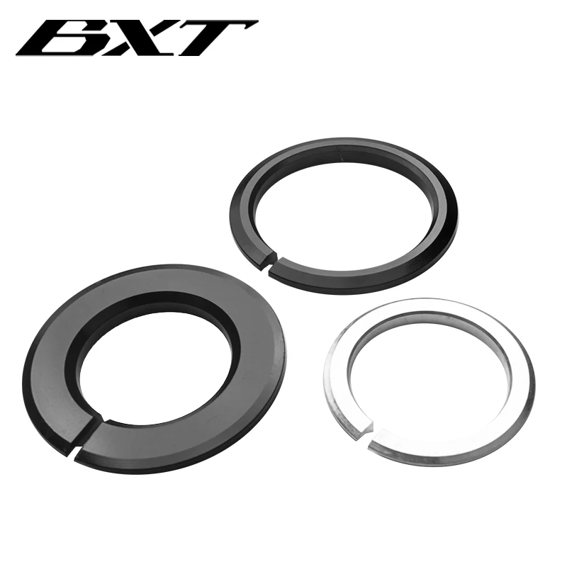 Bicycle Headset Base Spacer Crown Race MTB/Road Bike Universal Headset Washer Suitable for Straight/Tapered Fork Frame Adapter