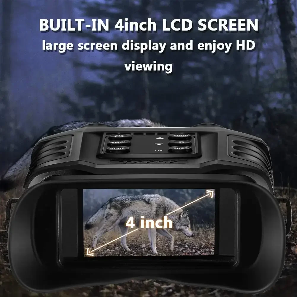 2026 New Night Vision Binocular 500M Night Vision Scope Outdoor Telescope For Track The Hunting