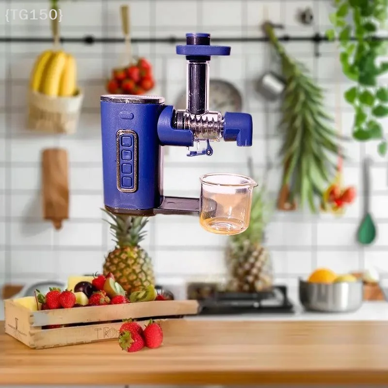 【Ja】1 Set 1:12 Scale Miniature Juicer Machine - Dollhouse Fruit Blender Simulation Model for Food Play Scene Decoration