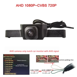 1920*1080P AHD180deg CCD Car Front view camera for Toyota RAV4  XA50 2020 2021 parking camera night vision waterproof HD 720P