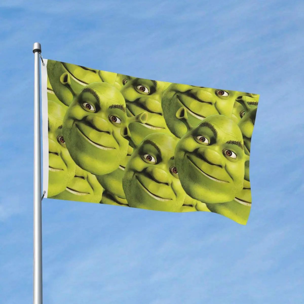 Shreks Collage Flag Outdoor Banner Polyester Smile Decoration Fade Proof 2x3 3x5 4x6 FT Flags