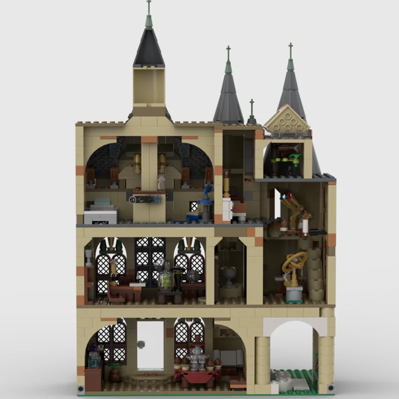 Moc قوالب بناء علم الفلك وبرج الساعة وزارة الدفاع نموذج التكنولوجيا وحدات المشهد الشهير لعبة المكعبات لتقوم بها بنفسك تجميع هدايا عيد الميلاد #4