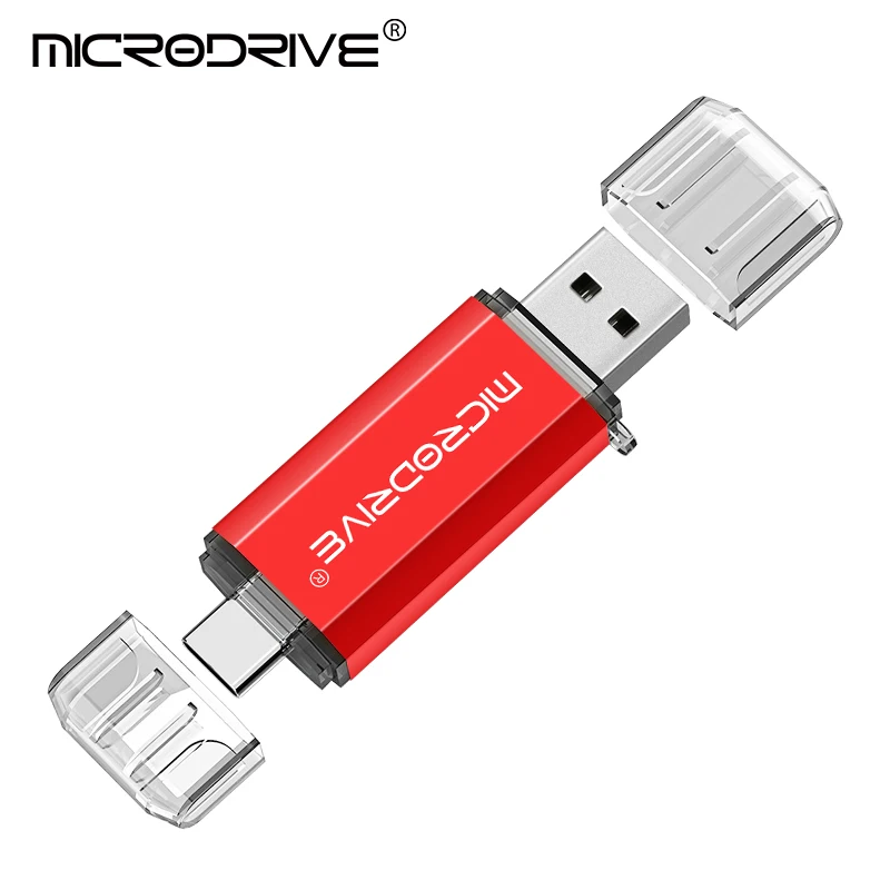 Pendrive Type C OTG USB Flash Drive 128GB 64GB 32GB 16GB 8GB 4GB USB Memory Stick 2.0 Pendrive Hoge snelheid voor Type-C-apparaat