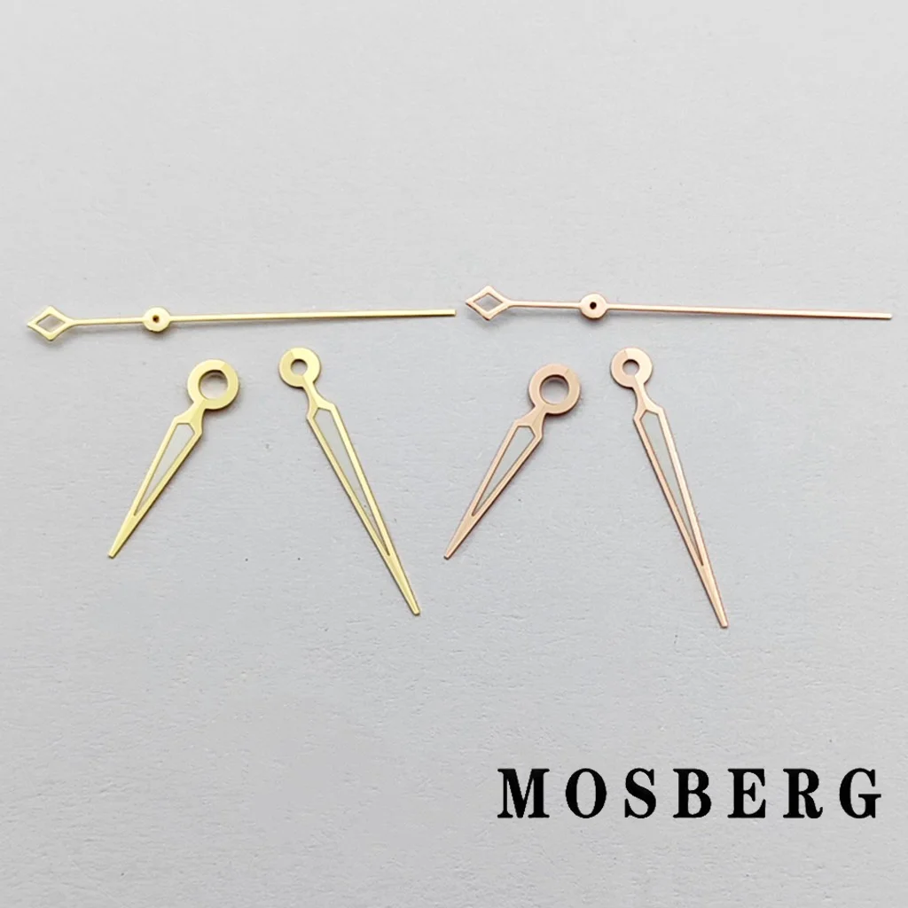 NH35 ساعة يد خضراء مضيئة تناسب NH35 NH36 ساعات حركة أوتوماتيكية فضية/ذهبية/ذهبية وردية ساعات مؤشر ملحق جزء