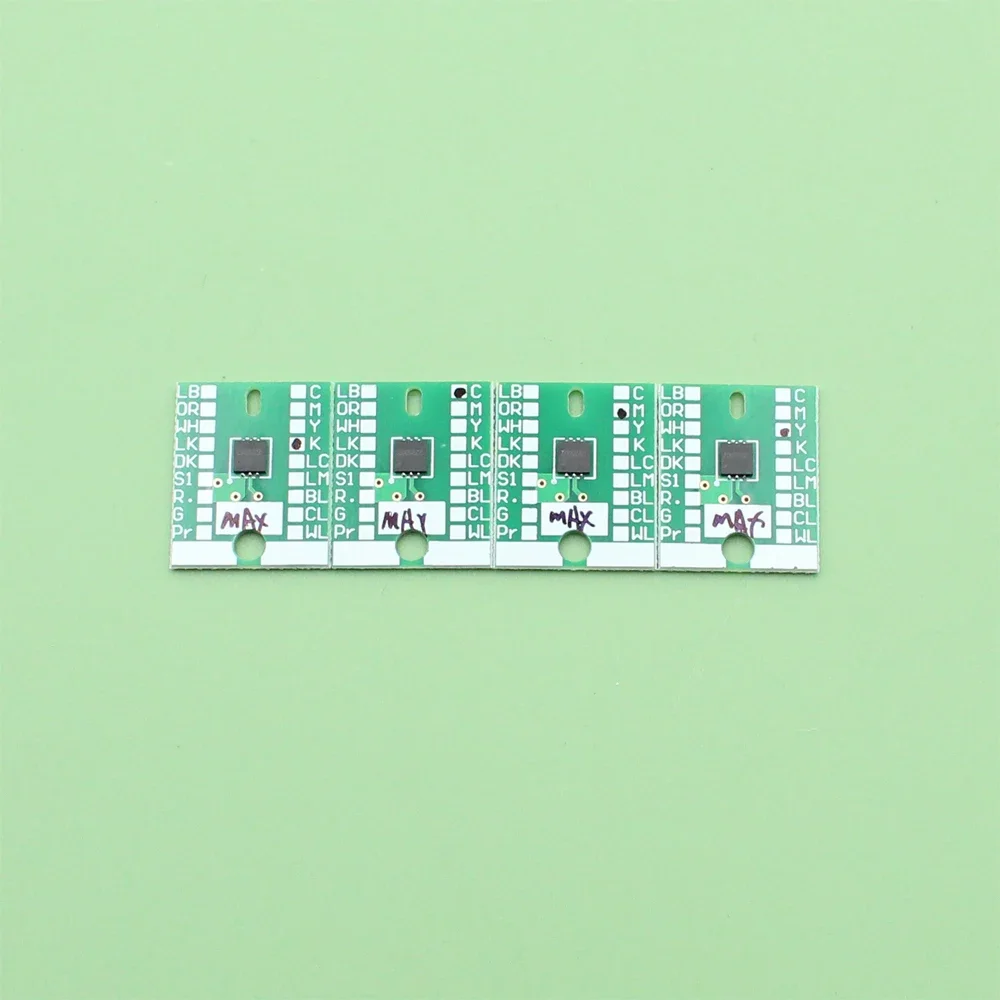 4 Color Auto Reset Chip Eco-solvent max chips for Roland SP300 SP500 BN-20 Permanent chips