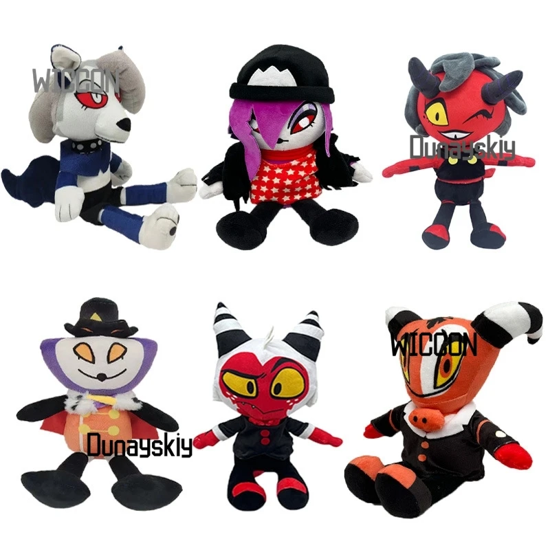 Blitzo Loona Moxxie HELLUVA, nuevos regalos bonitos para seguidores de peluche, accesorios de Cosplay, fiesta diaria para niños y niñas, genial para Halloween