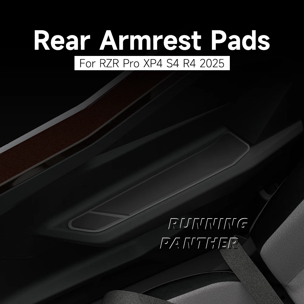 For Polaris RZR PRO XP4 Ultimate S4 Premium R4 Sport 2025 New Accessories Rear Doors Armrest Pads Left Right Kit UTV