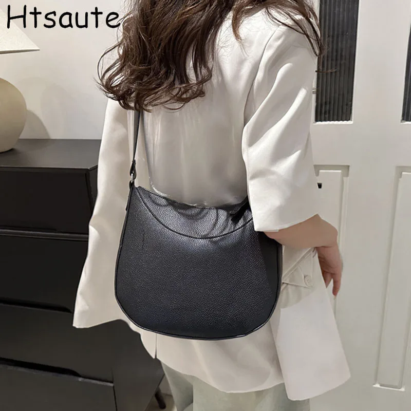 

Fashion High Qualiry texture Women Shoulder Bags PU Leather Underarm Bag Casual Cassic Mini Handbags Shopping Bags