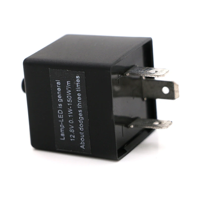 

Индикатор указателя поворота мотоцикла, 12 В, 3 контакта, регулируемая частота, светодиодное реле мигалки для мотоцикла, индикатор мигалки