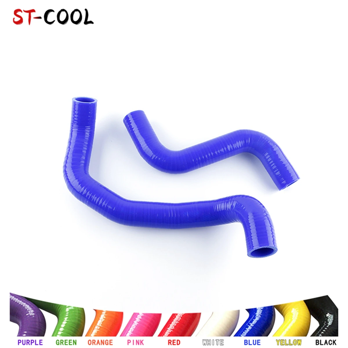 For 1995-1999 Nissan Maxima VQ30DE VQ 3.0L 1998 1997 1996 Radiator Coolant Hoses Kit Silicone Tubes Piping 2Pcs 10 Colors