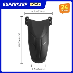 Achterspatbord Elektrische scooter Duurzaam achterwielspatbord voor KUGOO KuKirin G2 MAX Kickscooter vervangende accessoires onderdelen