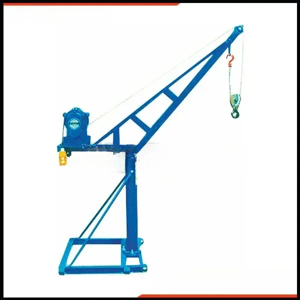 500kg Customized Small Mobile Crane Hoist/ Portable Outdoor Electric Hoist Lift