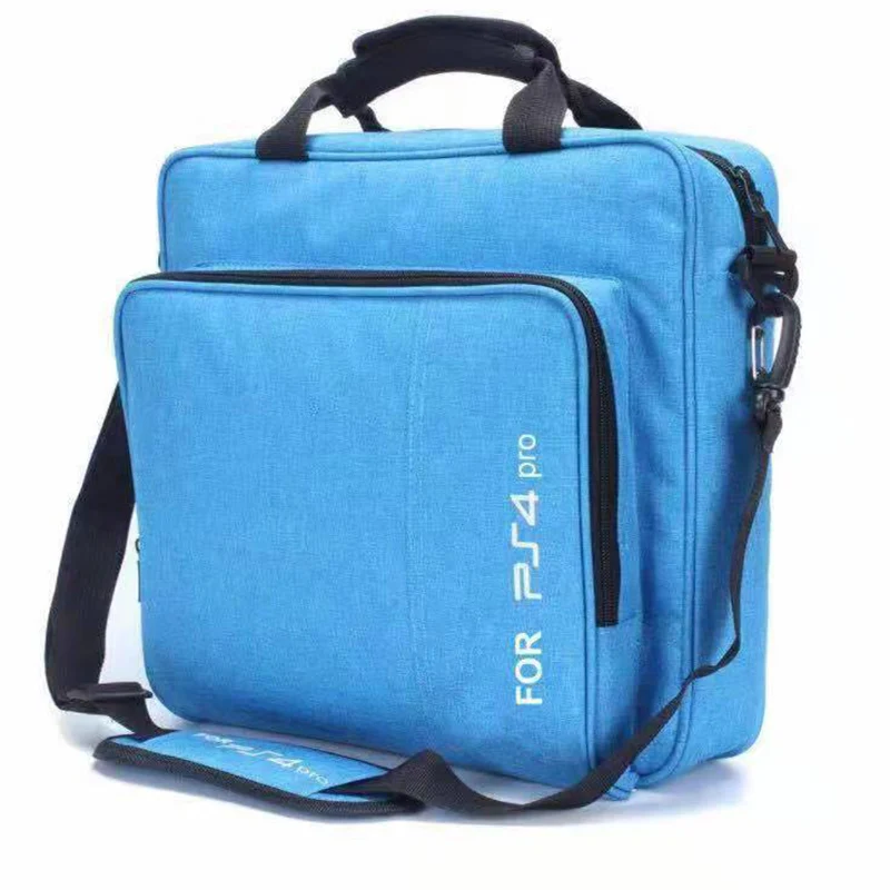 Protective Shoulder Bag for PS4 Pro Carrying Case Bag Travel Storage Handbag for Slim Game Console Controller and Accessories