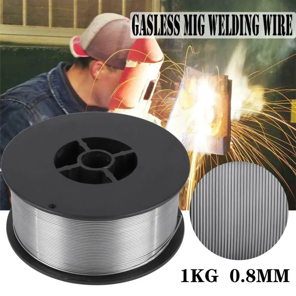 Welding Wire No Shielding Gas Required Anti-oxidation High Toughness Multipurpose Heat-Resistant Versatility Self-shielded Carbo