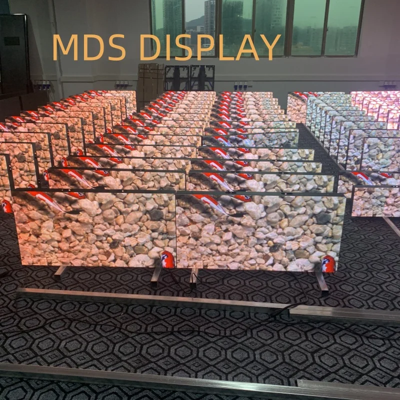 MDS P2.9 P3.91 interactive led floor display disco wedding stage shows dance interactive led digital screen display panel