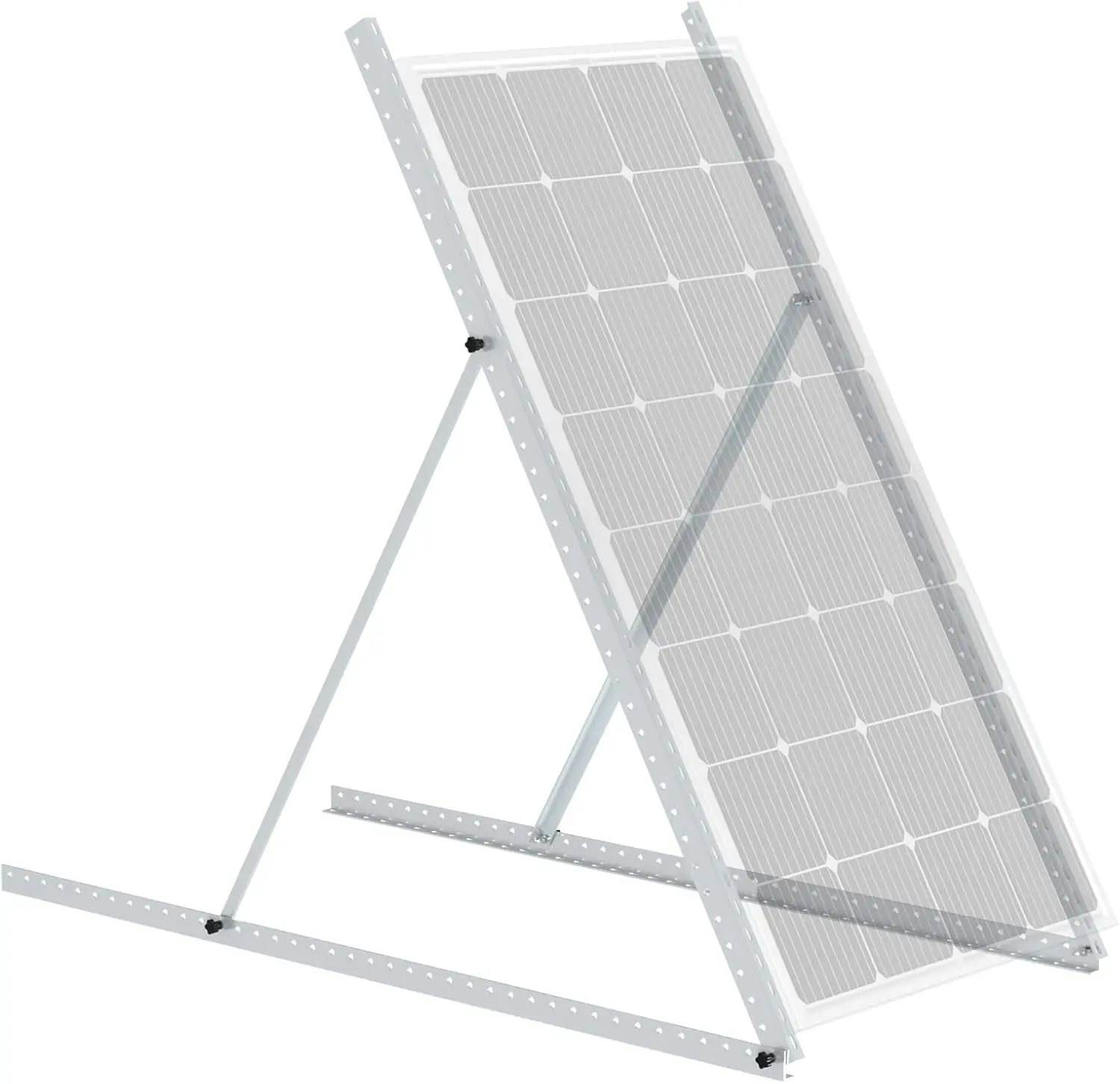 

58in Adjustable Solar Panel Tilt Mount Brackets with Foldable Tilt Legs, Solar Panel mounting Support 180 200 300 400