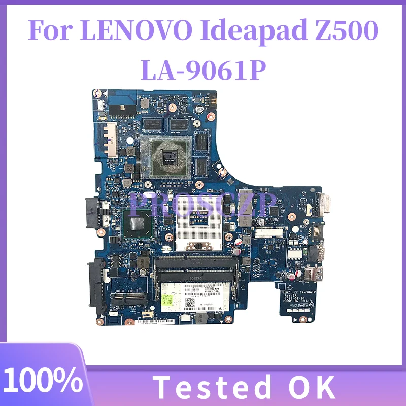 

LA-9061P For LENOVO Ideapad Z500 Z400 14inch 15inch Laptop motherboard GT635M 1GB video card PM Mainboard 100% Testing work