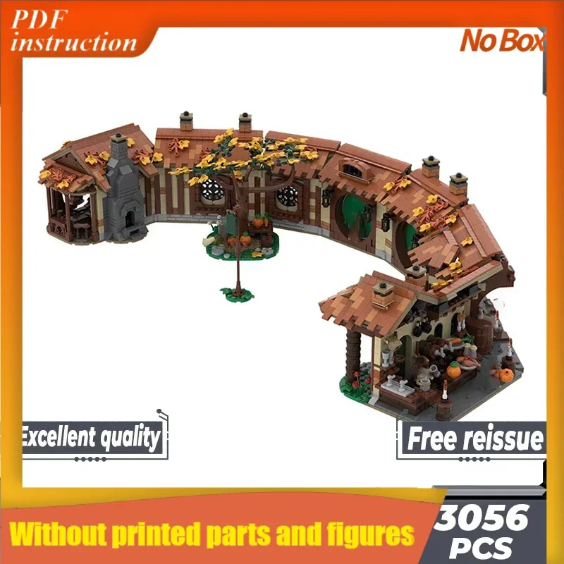 

Кольцо-модель фильма Moc, строительные кирпичи, зеленый дракон, технология, модульные блоки, подарки, игрушки, наборы «сделай сам», сборка, Рождество