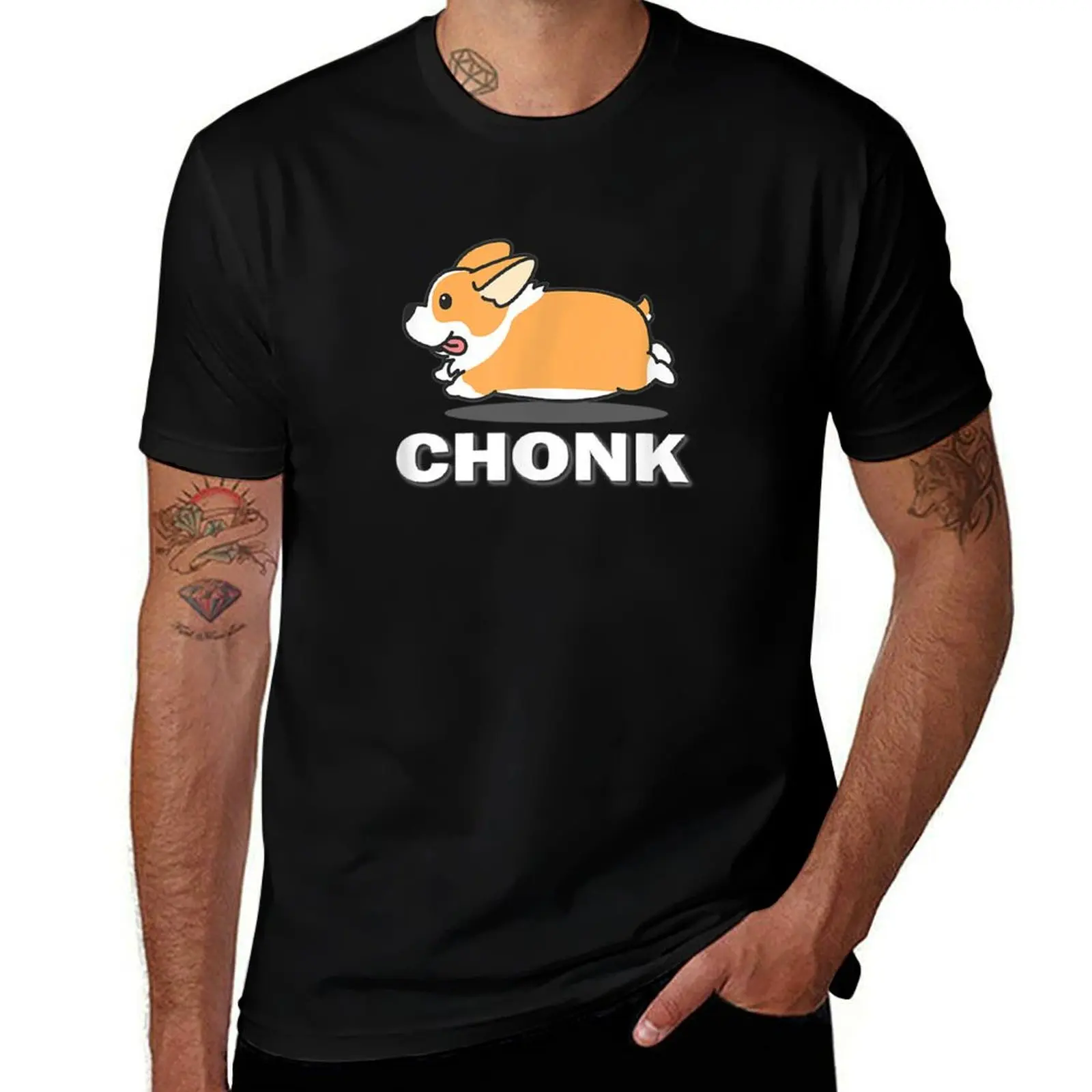 Corgi Chonk T-Shirt custom t shirt custom shirt cotton t shirt men