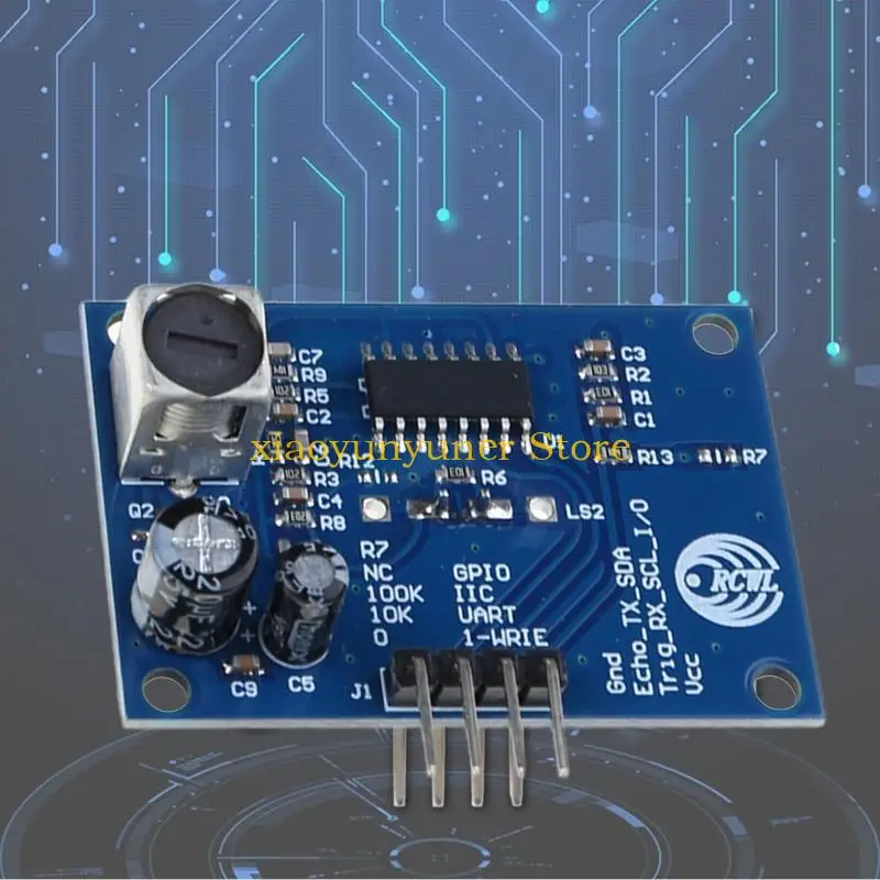 P9JB Precisions Ultrasonic Ranges Finders Module AJ-SR04M for Hobbyists and Developers, PCB Crafted