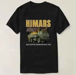 Himars M142 Russian Ammunition Depo Tour Men T-Shirt Short Sleeve Casual 100% Cotton O-Neck Summer TShirt