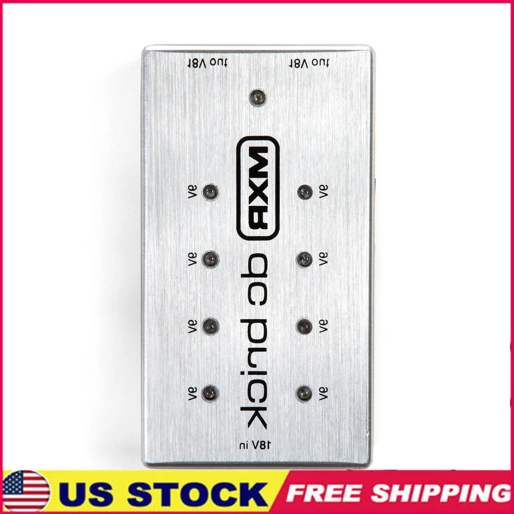 Powerful DC Brick Supply with 8x 9v & 2x 18v Outputs Short Circuit Indicator M237