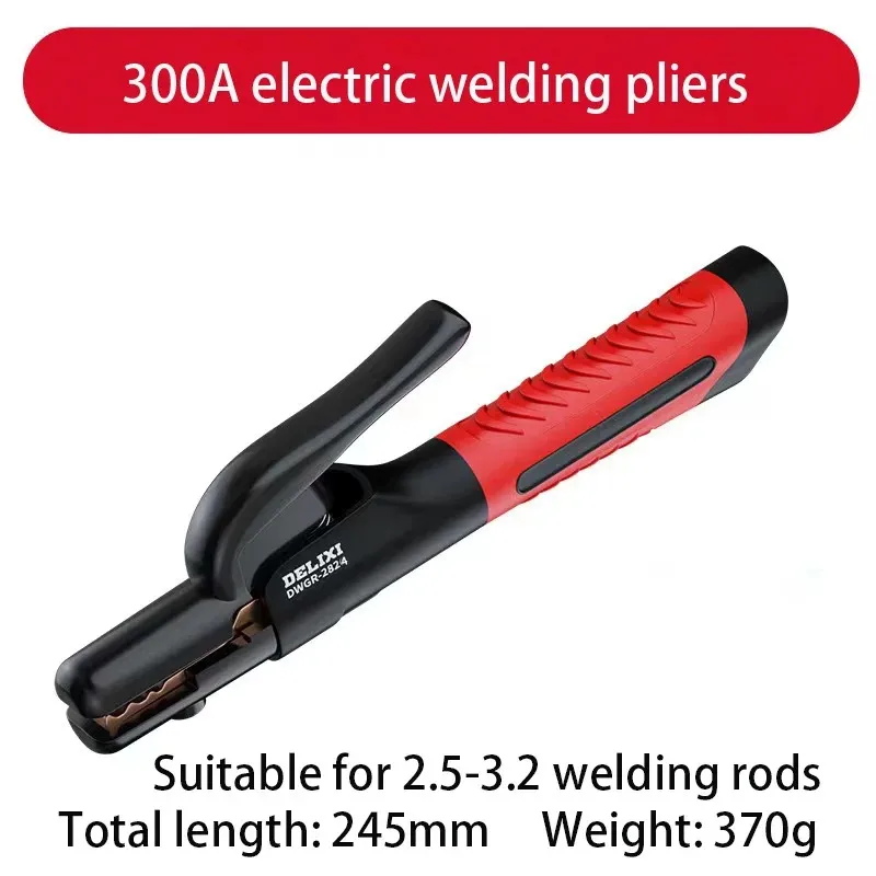 1Pcs  Industrial Grade Anti-scalding Electric Welding Pliers Argon Arc Accessoriesr Mini Electrode Holder Cable Welding Clamps