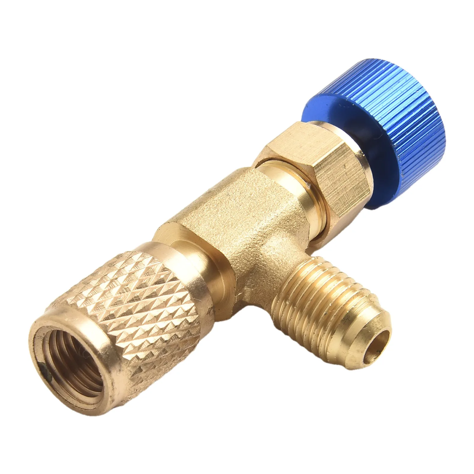 1pc Air Conditioning Fluoride Safety Valve R22 R410 Connector Safety Adapter Household Improvement Accessories