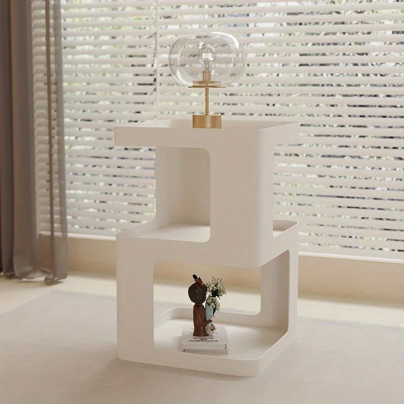 small bedside cabinet, luxurious and simple modern coffee table, a few sides, Nordic creative living room, a few corners. image 2