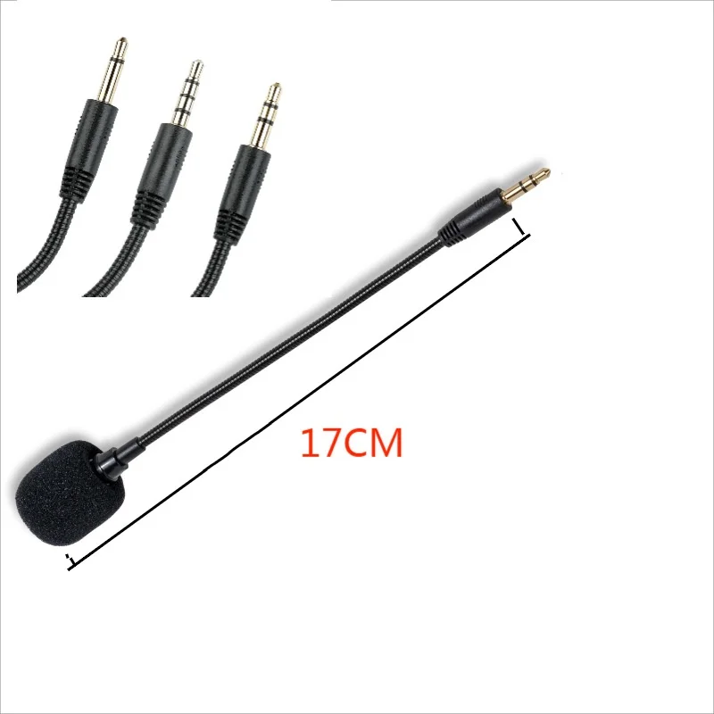 Detachable Microphone Compatible with The Havit H2002d Portable Enhanced Noise Canceling Audio Transmission Device