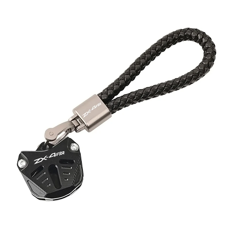 For KAWASAKI ZX-4R ZX-4RR ZX4R ZX4RR 2023 2024 CNC Accessories Motorcycle Key Shell Key Case Cover Key Chain Keyring