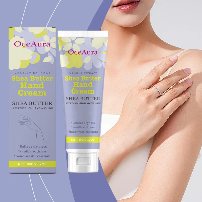 

Autumn Winter Moisturizing Hand Cream Plant Essence Hand & Foot Care Hydrating Portable Non-Greasy Refreshing Fragrance